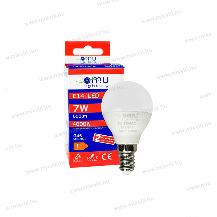 LB LED E14 ilum. G45 7W 600lm 3000K  LBE14G457.06003000
