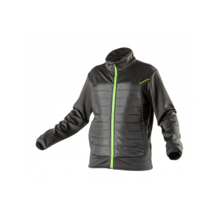 HT5K385 - XL hybridná fleecová bunda čierna