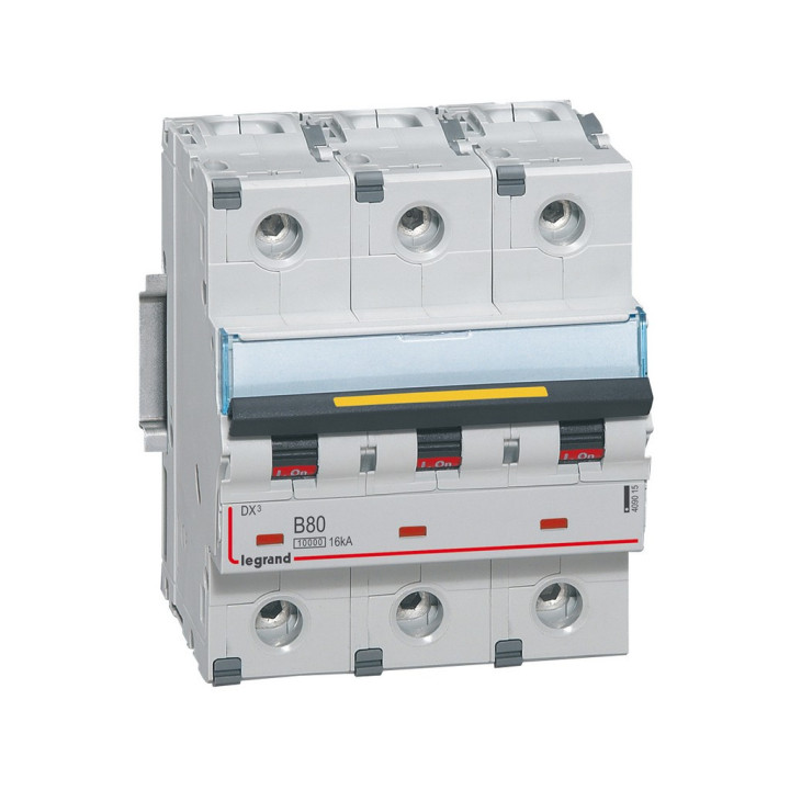legrand 3p 80,0B 6kA DX3 istič 409015 16kA