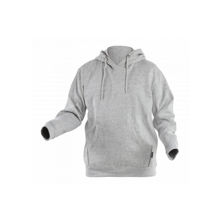 HT5K379- XL mikina s kapucňou /šedá malanž/