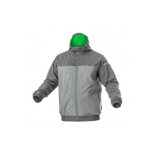 HT5K249 - 2XL Bunda do dažďa  /tmavosivá/zelená /