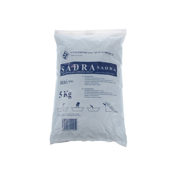 SADRA 5kg-balenie Sivá