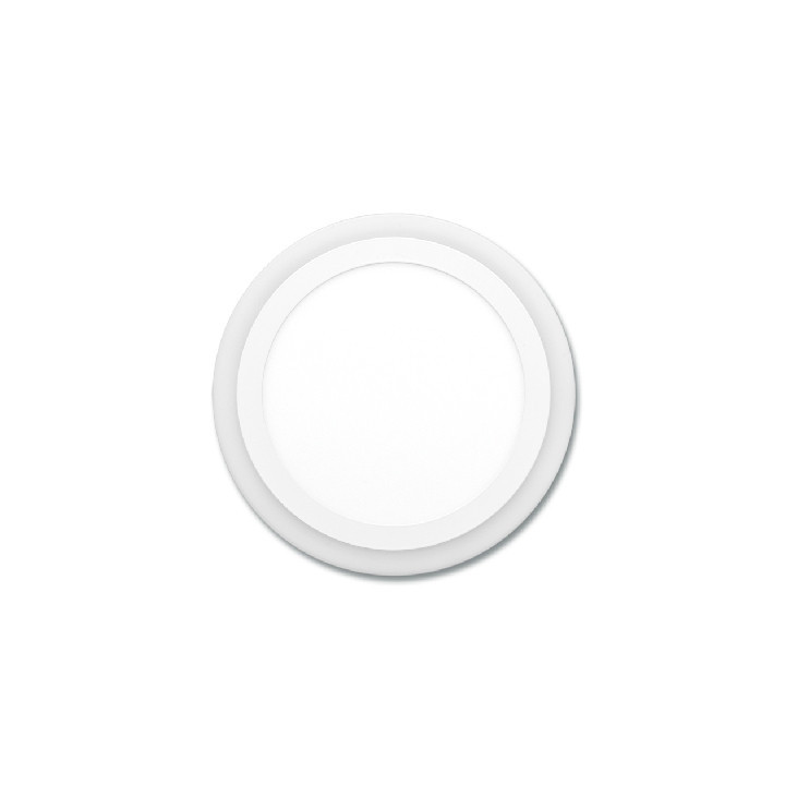 Ecolite LED-DUO-R12W zapustené sv. kruh