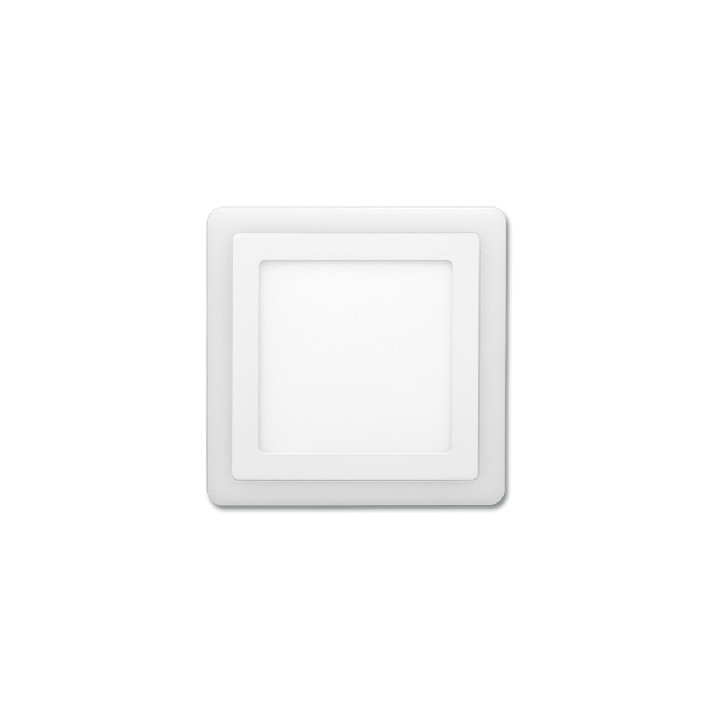 Ecolite LED-DUO-S18W zapustené sv. štvorec