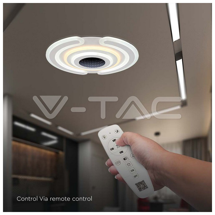 SKU15358 stropné svietidlo LED  95W, 3000+6000K 9900lm, IP20