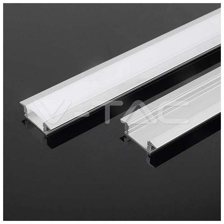 SKU10320 LED IP20  pásik s hliníkovým difúzorom 2000* 24,7*7mm