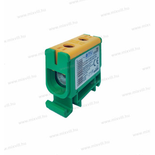 TUK22550PE zeleno-žltá  2x2,5-50mm2 160A rozdelovacia svorka