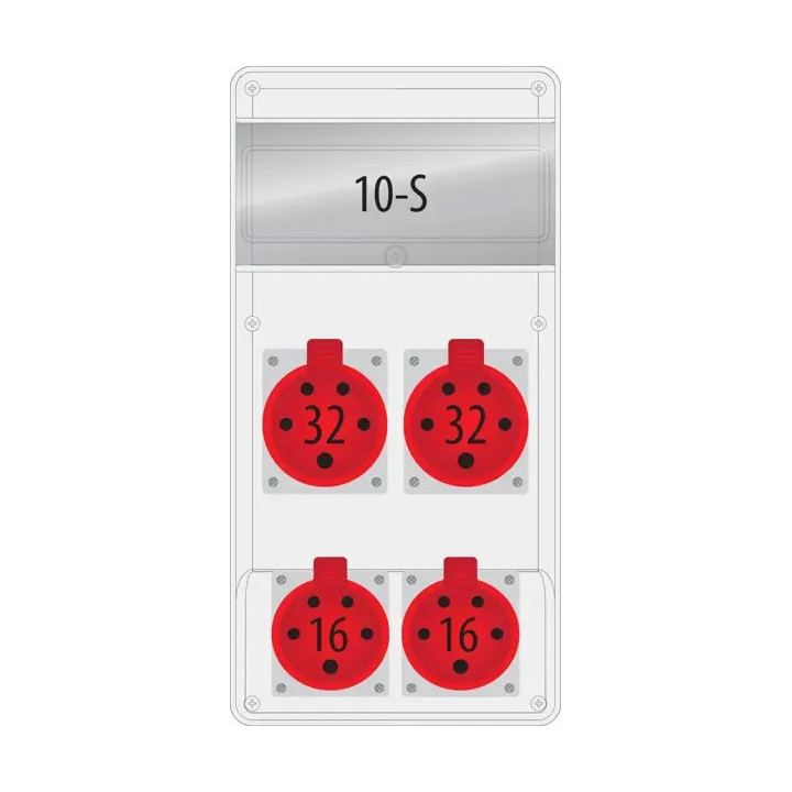B.SLIM-10S-6 R-BOX Slim 10S 2x32/5,2x16/5