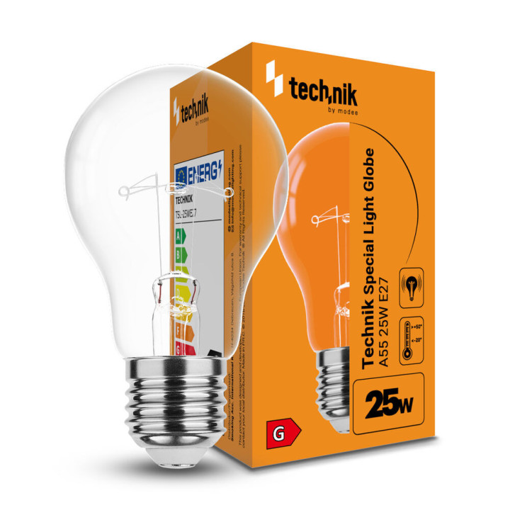 Ziarovka E27 25W TSL-Technik štandard číra
