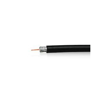 RG 6/U S5266 čierný do zeme  koax. CB113UV 250m