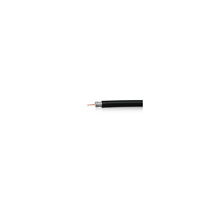 RG 6/U S5266 čierný do zeme  koax. CB113UV 250m