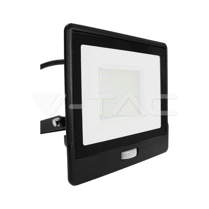 SKU20290 ref. 50W+senzor čierny  4000K IP65