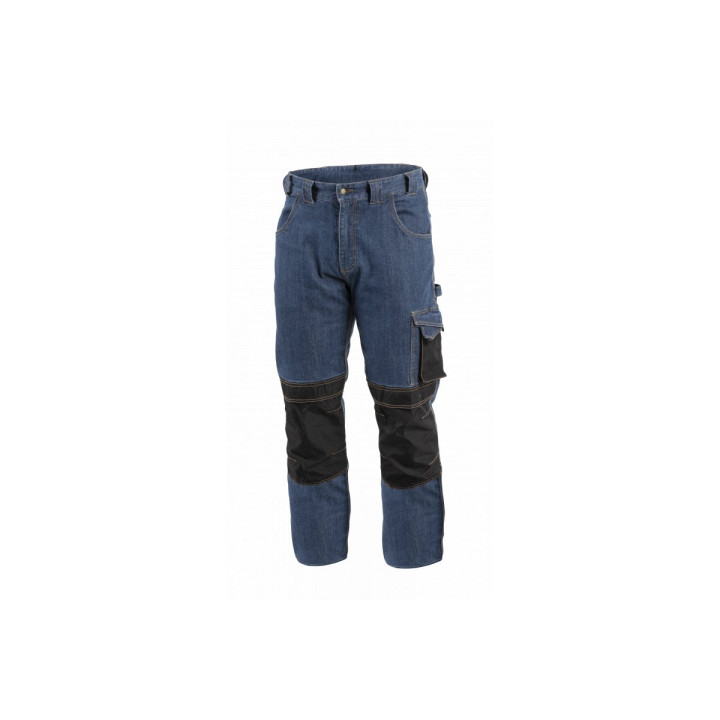 HT5K355- XL  ochranné nohavice modré  Jeans