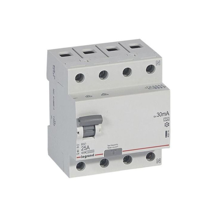 legrand CHRAN 4p 25/4/0,03-A RX3 402074   A chrarakt.