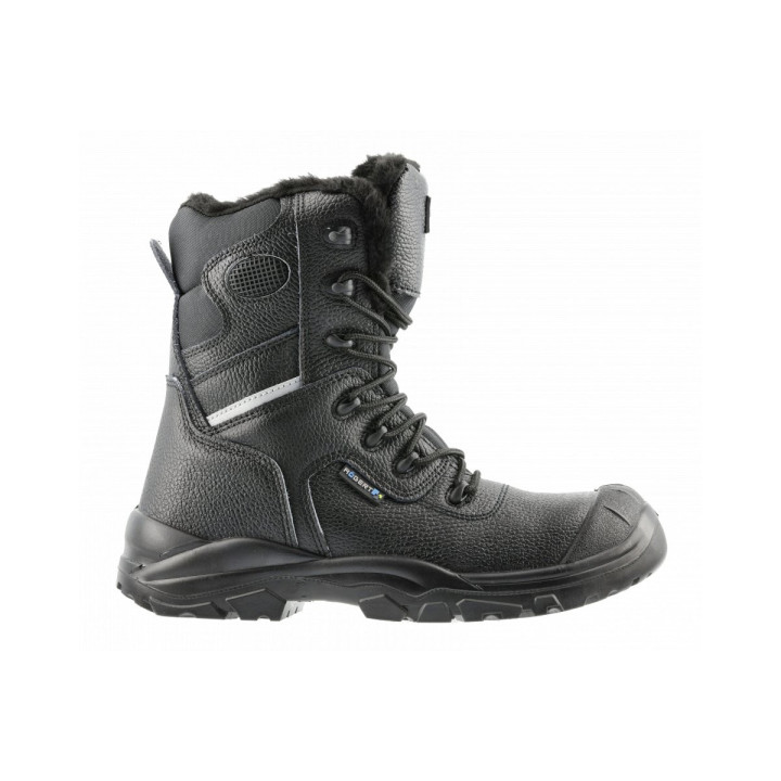 HT5K563 - 43 Vysoké zateplené ochranné topánky S3 SRC black