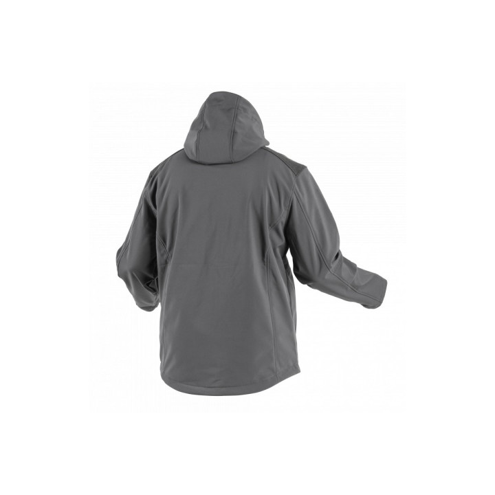 HT5K254- XL Softshellová bunda s kapucňou /grafit/