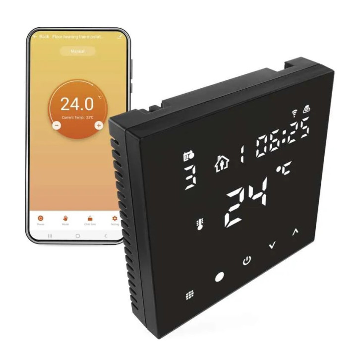 P56201BUF Termostat WIFI GOSMART čierny