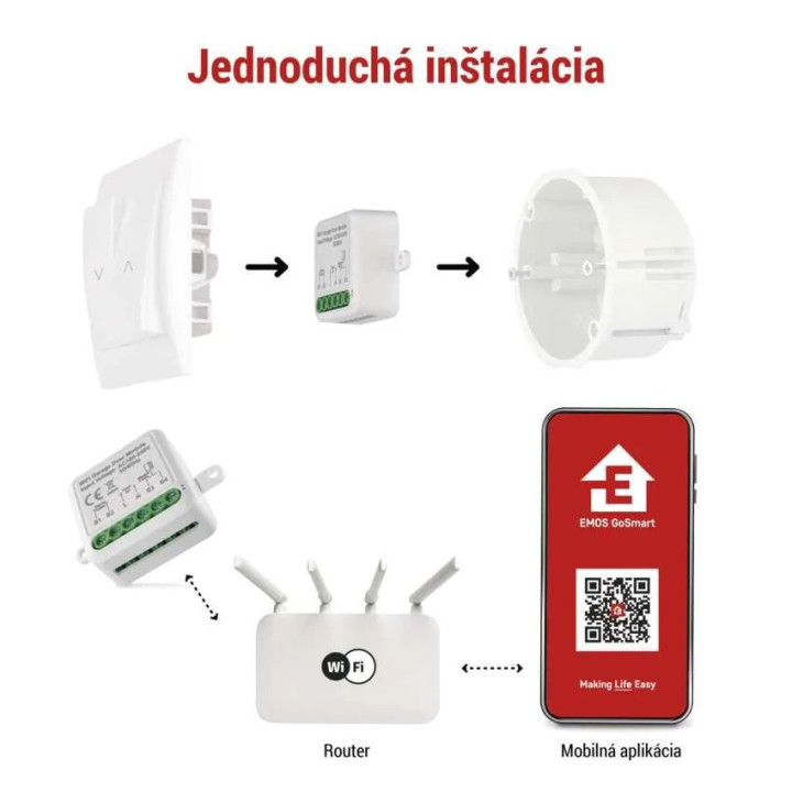 H5111 Gosmart modul garážový IP-2131SW