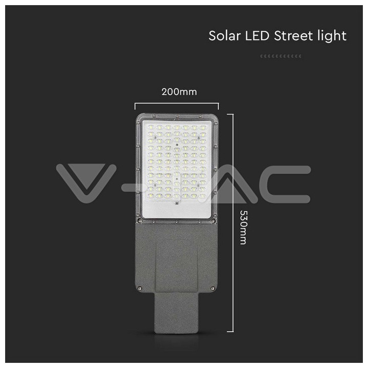 SKU10224 Poulič. 40W 2500lm solar