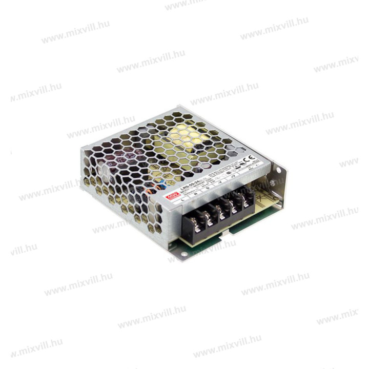 Mean Well LRS 50-24 LED trafo kov. preved. IP20