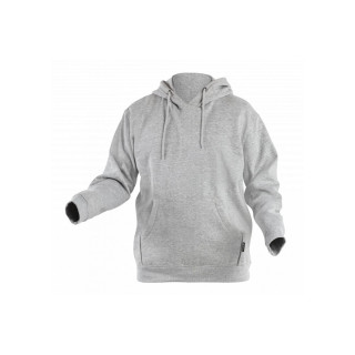 HT5K379- 3XL mikina s kapucňou /šedá malanž/