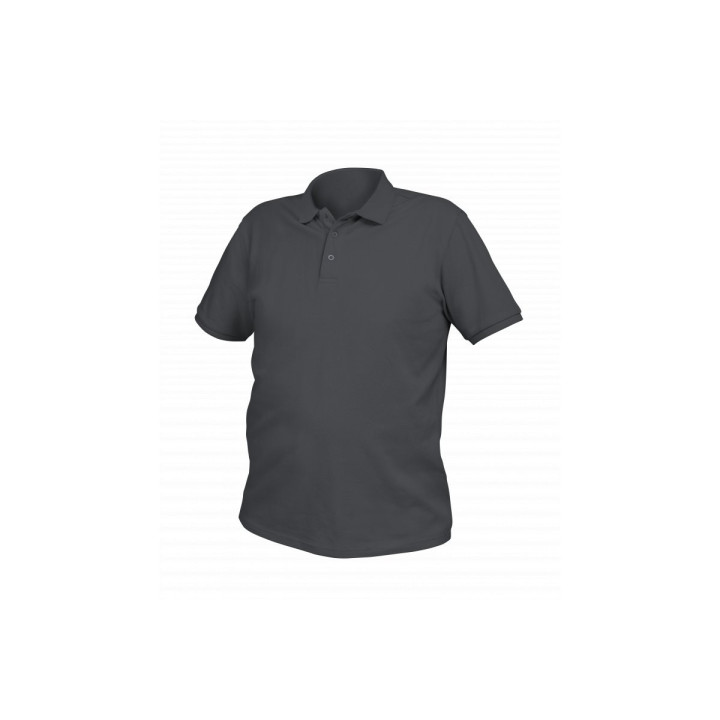 HT5K416 - L Polo tričko bavlnené / tmavo sivá/