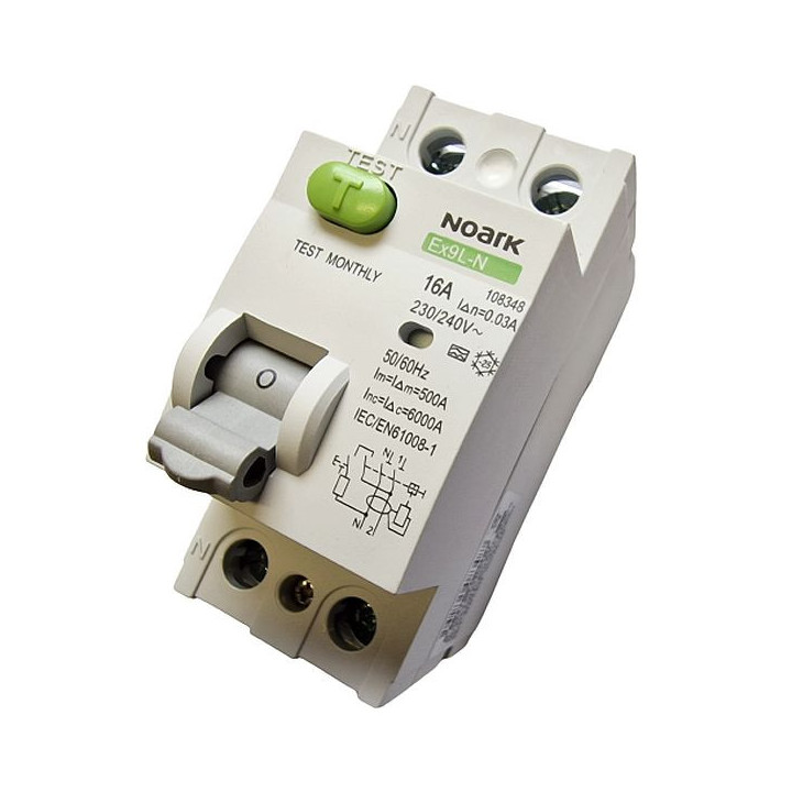 CHRAN Ex9L-N 2p 16A 6kA Typ A 108348