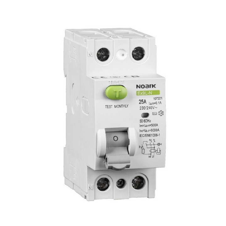 CHRAN Ex9L-N 2p 63A 6kA Typ A 108351