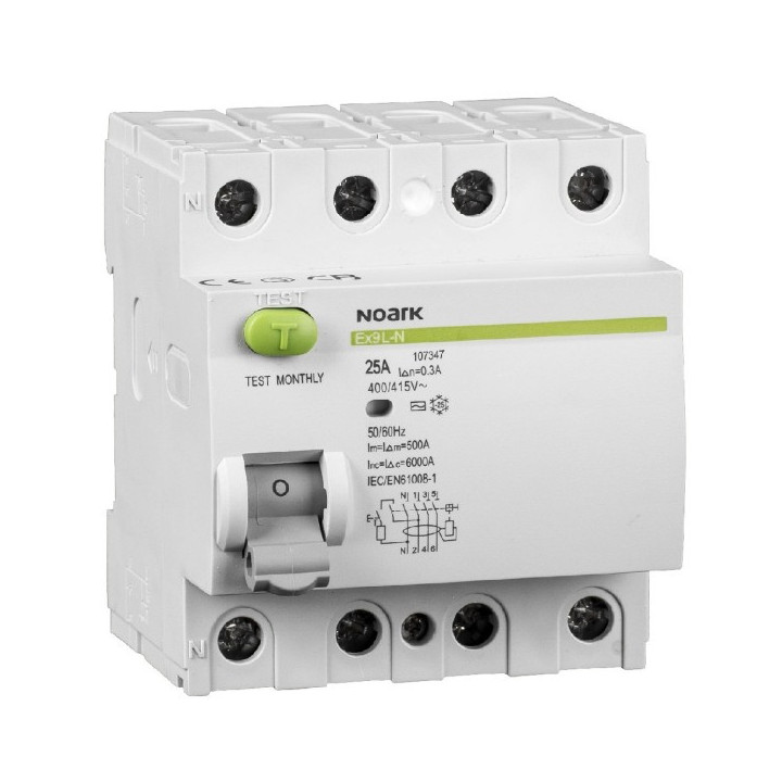 CHRAN Ex9L-N 4p 16A 6kA Typ A 108360