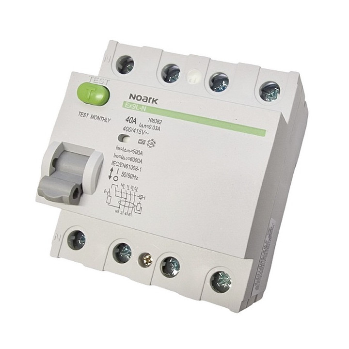 CHRAN Ex9L-N 4p 40A 6kA Typ A 108362