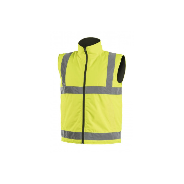 HT5K245 - XL reflexná izolovaná vesta žltá