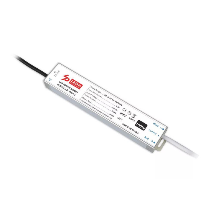 Nap.zdroj ALU LD100-12 100W,12V,8,3A IP67