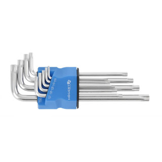 HT1W830  S2 torx kľúče, 9 ks. extra dlhé