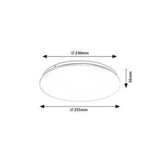 71101 Vendel srop.sv. 12W D25,5cm biele