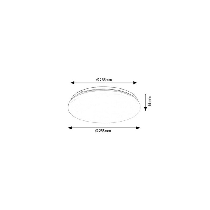 71104 Vendel srop.sv. 12W D25,5cm biele