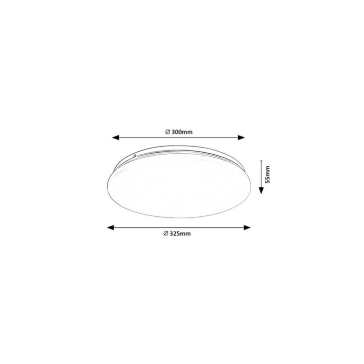 71105 Vendel srop.sv. 18W D32,5cm biele