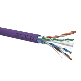 FTP Cat.6A LSOH 4x2x24 s2d2 500m balenie SOLARIX
