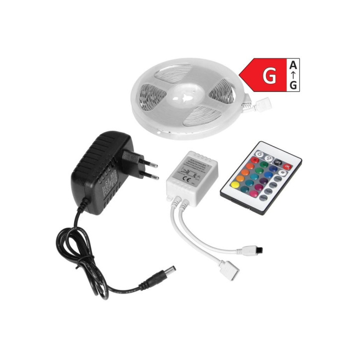 LD-8/3M/RGB/SET LED pás s ovládačom 3m 12V IP20
