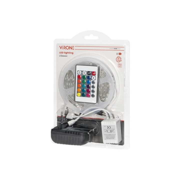 LD-8/3M/RGB/SET LED pás s ovládačom 3m 12V IP20