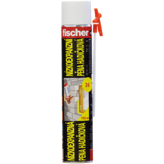 Montážna pena štandardná PU 750ml nízkoexpanzná fischer  525680