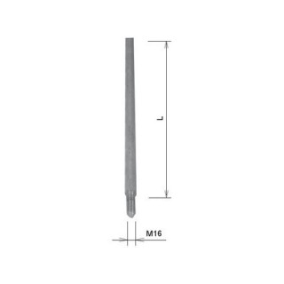 Hro.JP 20M16 hliník+závit  TYC zvodova 2m 24891