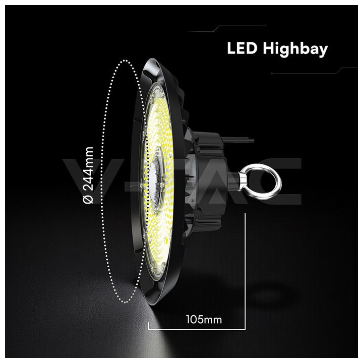 SKU240756 Priemyselné LED sv. 100W 13500lm 4000K  IP65