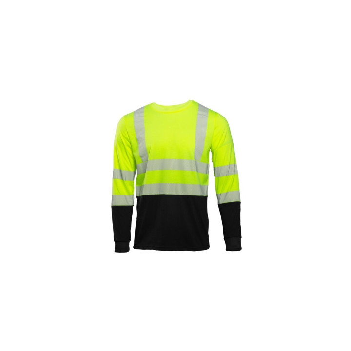 HT5K956 - XL výstražné tričko s dlhým rukávom