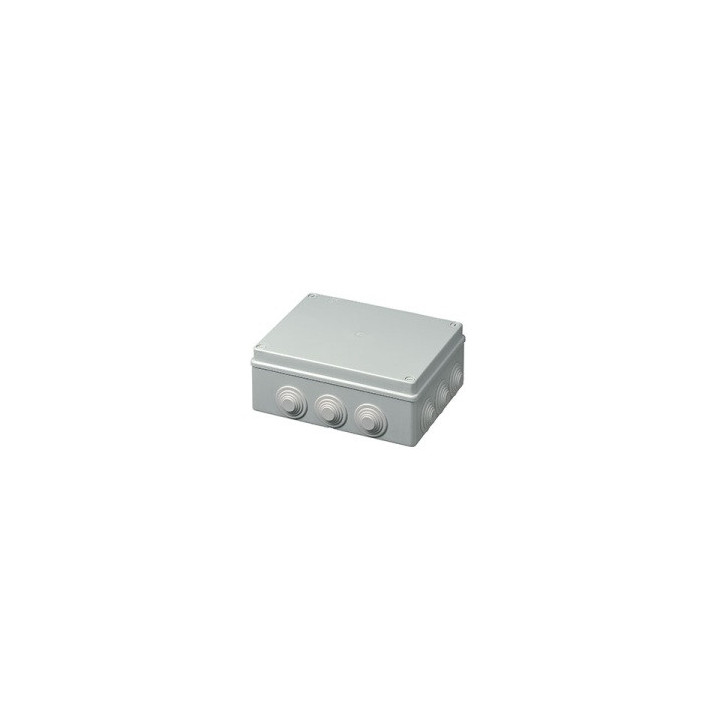 EC400C5 150x110x70mm rozbočovacia krabica s gum. vývodkami IP55
