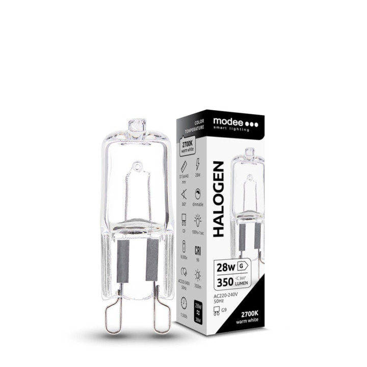 ML-HG928W G9 28W 350 lumen halogen