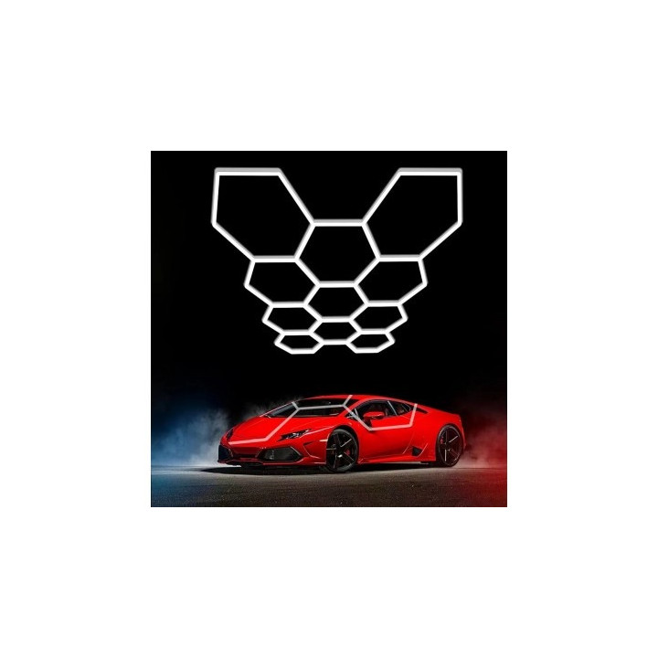 SKU16804 HEXAGON SET 11HEX 385W Sada šesťuholníkových svet.