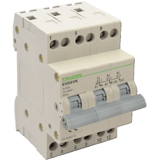 Tracon SVK3-63 Modul.prepínač 3P 63A