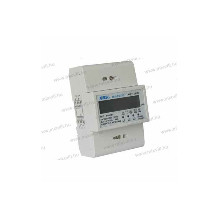 MID-SDM72  3x100A  ELS 3fázový el.digit elektromer 4mod.