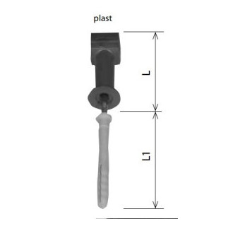 Hro.PV 3P-55 plast/hmoždinka krátka 20503 KB