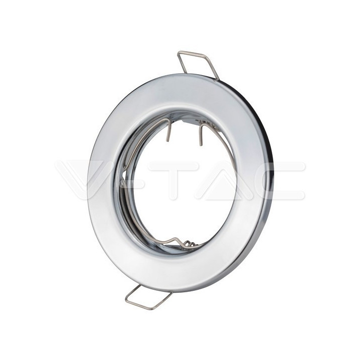 SKU3586 bodové svietidlo GU10, 74mm, lesklý chróm, 2ks/bal.